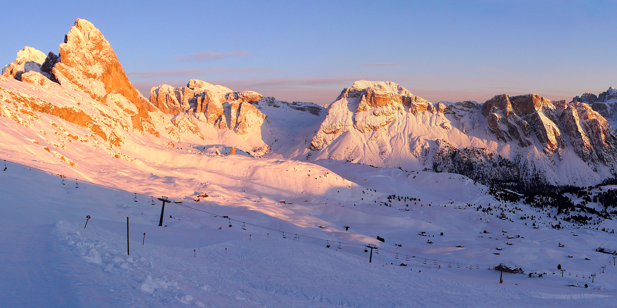 Tramonto al Seceda